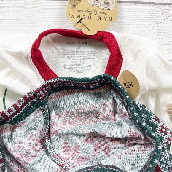 NWT Rae Dunn Christmas Crew Holiday Pajamas - Picture 3 of 4